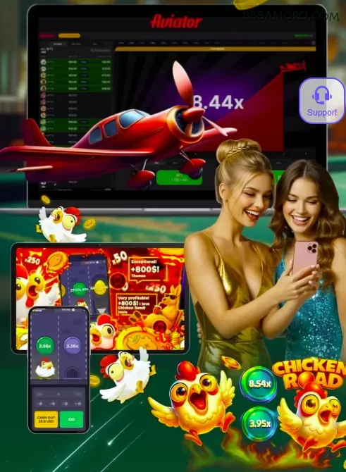 Aviator - Crash game popular na 888amor